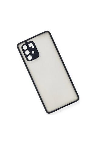 Gld-spt- Newface Samsung Uyumlu Galaxy A91 / S10 Lite Kılıf Montreal Silikon Kapak - Lacivert