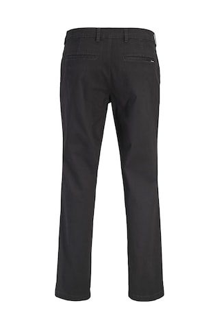 Jack & Jones Erkek Regular Fit Orta Bel Chino Pantalon - Ollie - 12288455 Siyah