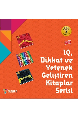 Level-3 7-9+ Yaş / Iq Dikkat ve Yetenek Geliştiren Kitaplar