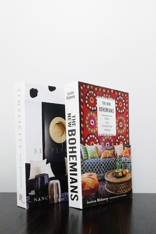 2'li Dekoratif Kitap Kutu Görünümlü Simplecity & The New Bohemians Temalı