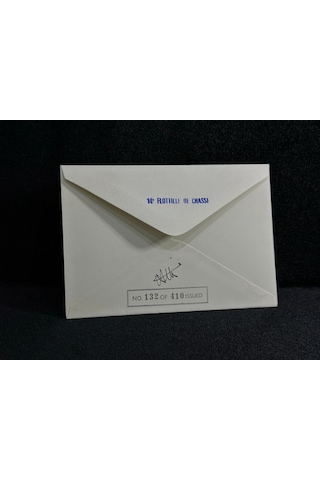 1973 İngiltere Kraliyet Hava Kuvvetleri Rafair Tattoo 73 Royal Air Force Fdc Islak İmzalı Limited