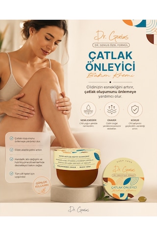 Deep Care Çatlak Önleyici & Onarıcı & Nemlendirici Bakım Kremi - 220ml