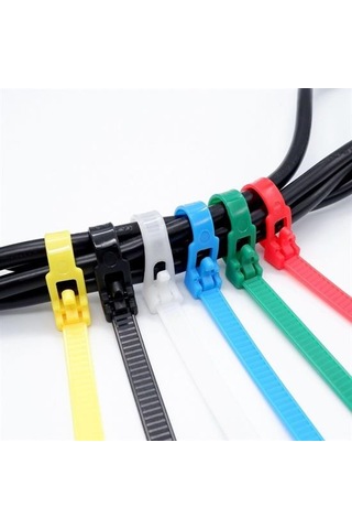 30 Parça Kablo Kelepçe Seti Kablo Düzenleyici Bağlama Bantları