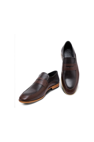 Ducavelli Milazzo Hakiki Deri Erkek Klasik Ayakkabı, Loafer Klasik Ayakkabı