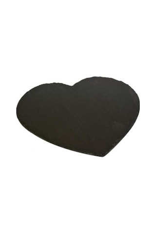 Bambum Mia - Doğal Taş Kalp Tabak 25 Cm