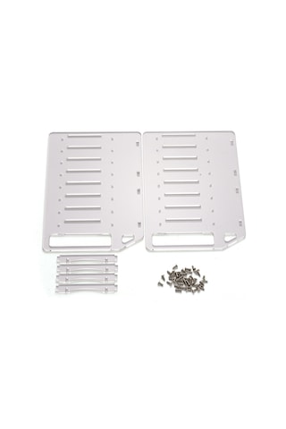 Yaozixa Akrilik Disk Rafı 4-10 Konumlu, Özelleştirilebilir, Hızlı Montajlı, Sobran Soğutma Ve Sabitlik Sağlar