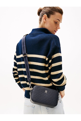 Tommy Hilfiger Tommy Hılfıger Kadın Omuz Çantası Aw0aw17221-dw6 Lacivert