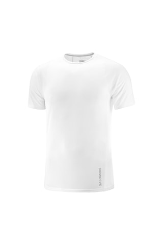 Salomon Salomon Sense Aero Ss Erkek Koşu T-shirt Beyaz 18034 Beyaz