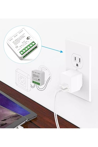 TUYA DESTEKLİ AKILLI IŞIK ANAHTAR 16 AMPER RÖLE