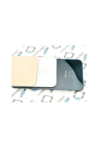 Apple Uyumlu iPhone Xs Arka Pil Kapak Kamera Lensli ( Yazılı Cam) (141842769)