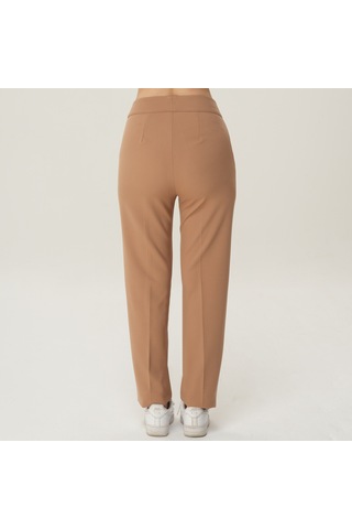 Deryam Tekstil Boru Paça Pantolon Bej