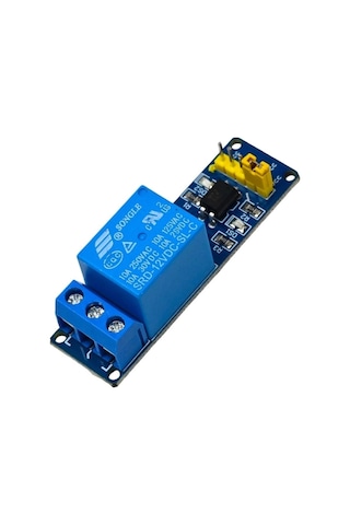 1 Kanal 12v Röle Kartı Optocoupler Korumalı