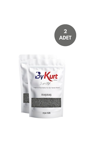 Bykurt Mavi Haşhaş Tohumu 2 x 250 G