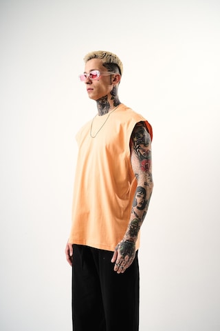 Respire Erkek Basic Tank Top Atlet Şeftali