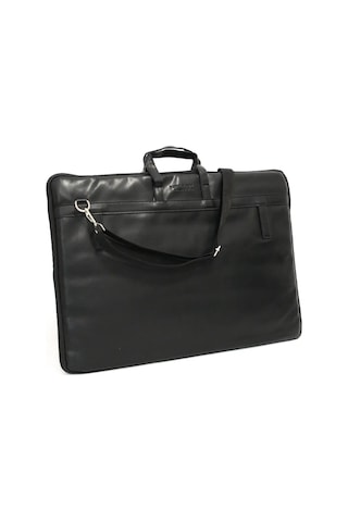 Bback Suni Deri Resim Çantası 40x55 Cm Siyah 551
