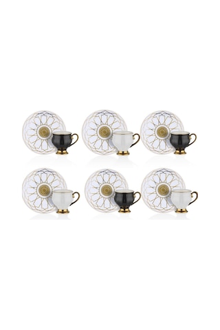 Neva N3497 Dora 6 Kişilik Kahve Fincan Takımı 90 Ml