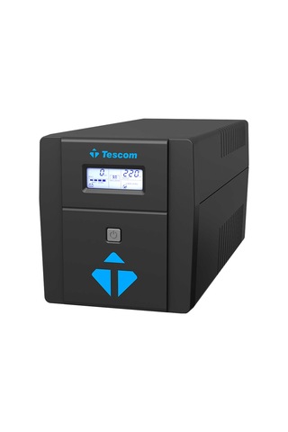 Tescom Leo 1000va 5/10 Dk 2x12v 7ah Akü Line Interactive Ups