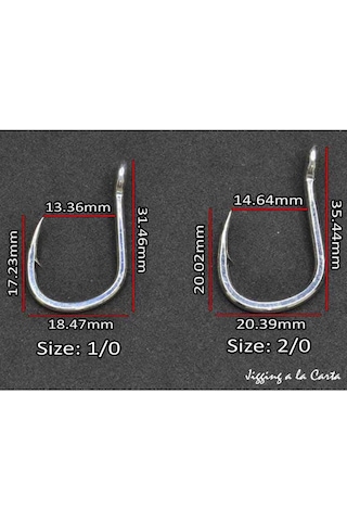 Jlc Çiftli Hazır Assist İğne 1/0 22.8cm Nautilus 1.0/2.0 1 Adet