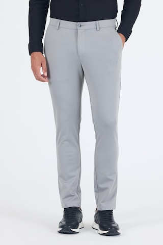 İmza Gri Yandan Cepli Casual Slim Fit Pantolon 1003250163 Gri