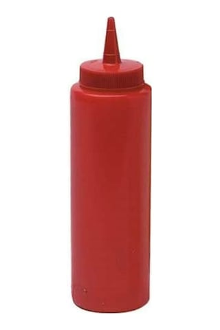 Ketçap Şişesi - 1000ml Dev Boy Kırmızı Diğer