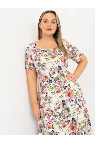 Nıko Tekstıl' Büyük Beden Triko Elbise 65118466