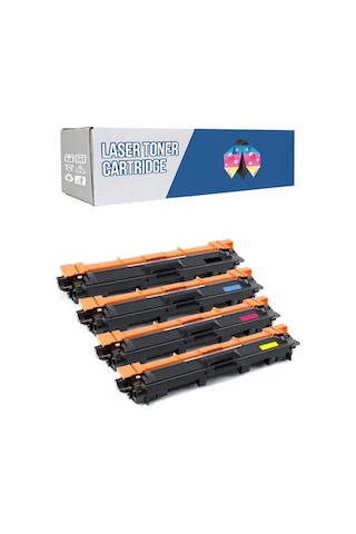 Safir Toner Brother Tn-221-tn241-tn251-tn261 Hl-3170cdw Cmyk 1 Set Uyumlu Toner