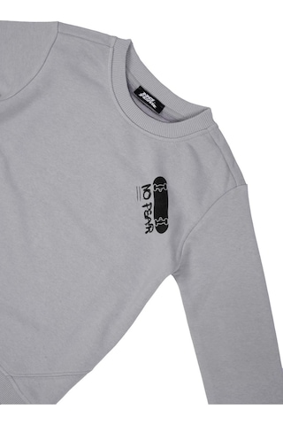 United Colors Of Benetton Nfr-b500370 No Fear Sweatshirt Gri