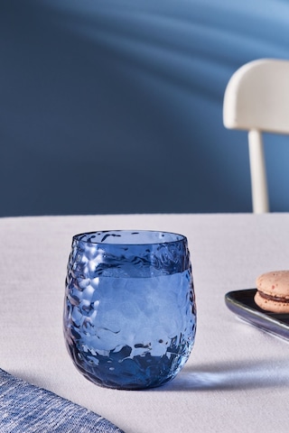 Karaca Amalfi Akrilik Su Bardağı 370 ml Marine Blue