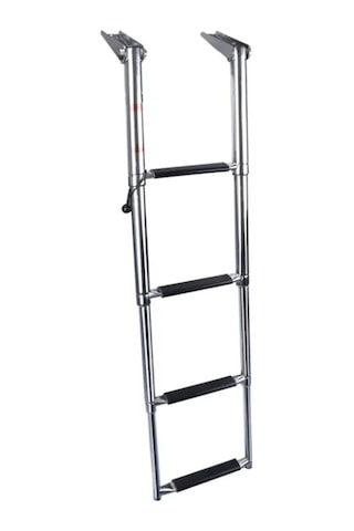 Erol Teleskopik Merdiven 4 Basamaklı Platform Üstü 254x1150 mm