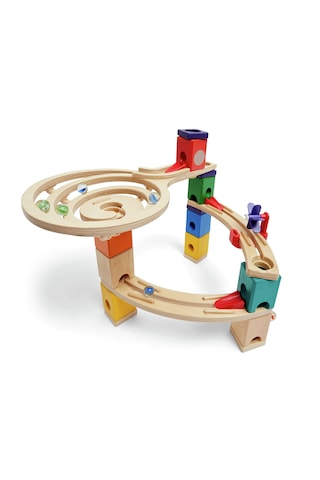 Marble Dolambaçlı Yol Quadrilla Ahşap Tasarım Oyunu