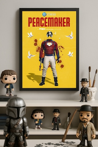 Peacemaker Siyah Ahşap Çerçeveli Poster, Film Duvar Tablosu