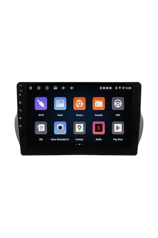 Fiat Fiorino Android Multimedya Sistemi 2005-2020 Crv-4865xr 9"
