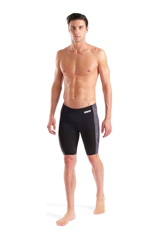 Arena Snakeskin Swim Jammer Erkek Siyah Yüzücü Mayosu 010161500