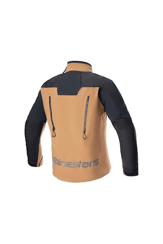 Alpinestars Hyde Xt Ds Xf Off-road Korumalı Motosiklet Montu Kahverengi Siyah