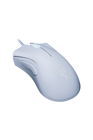 Maiyame Razer Deathadder Essential Oyuncu Faresi - 6400 Dpı, 5 Programlanabilir Tuş, Ergonomik Beyaz Tasarım Optik
