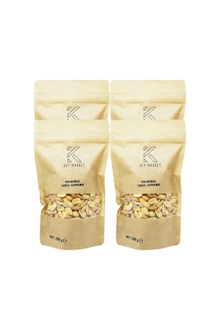 Key Market Doğal Çifte Kavrulmuş Yer Fıstığı 1 KG