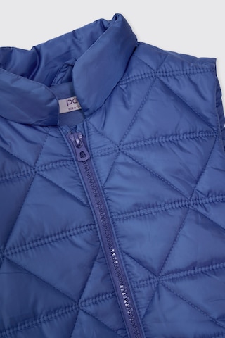 Panço Erkek Çocuk Yakalı Micro Yelek 2621bk23003 Mavi