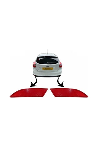 Ford Focus Arka Reflektör Kedi Gözü Sağ-sol Takım 2012-2017