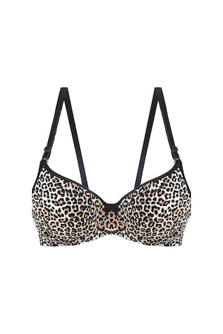 Sayda Kadın Leopar Sayda Desteksiz Sütyen Leopar