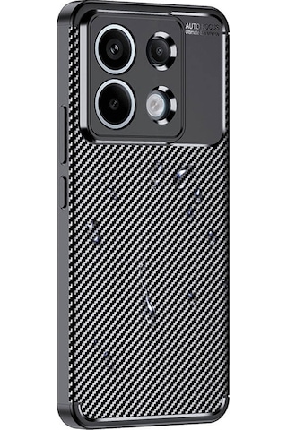 Xiaomi Redmi Note 13 Pro Kılıf Negro Karbon Tasarım Silikon Kılıf