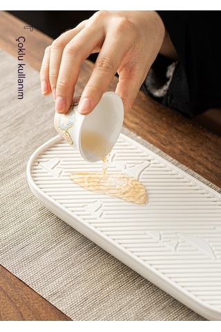 Seyahatçay Seti Küçük Set Taşın Dekolama Kırmızı Kırmızı