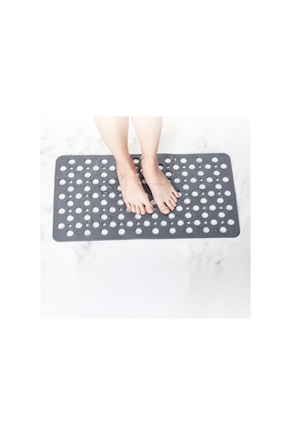 Reis Home Bubble Banyo & Duş Kaydırmazı Duş Paspası Gri