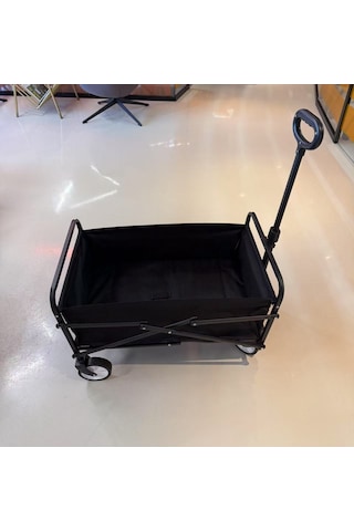 Katlanır Taşıma Arabası Siyah