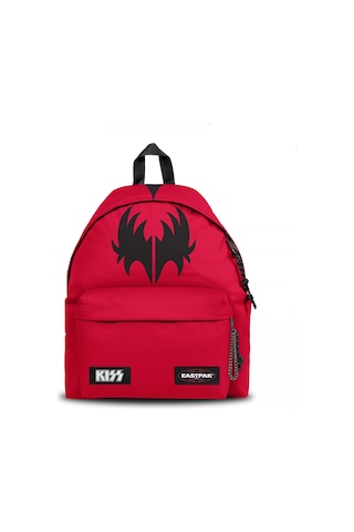 Easpack Eastpak X Kıss Ek620 Padded Pak'R Sırt Çantası (Kiss Red) Kırmızı