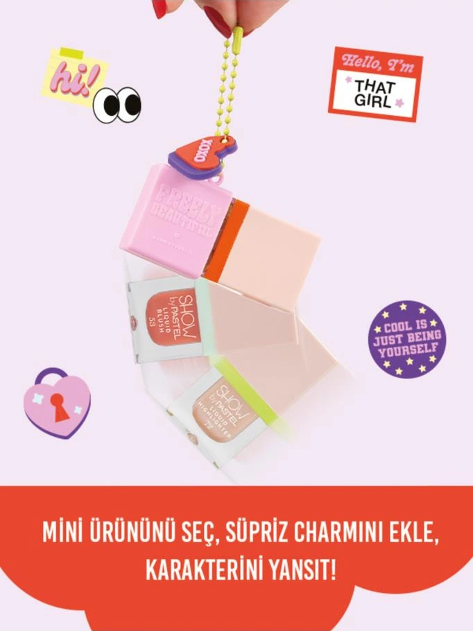 Show By Pastel Glow-up Girl Xoxo Mini Kit 3 X 2.1 Ml