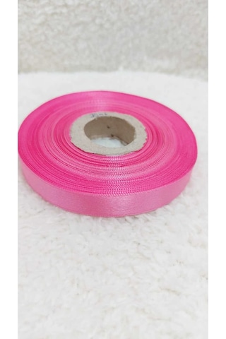 Pembe Saten Kurdele 1,5 Cm 30 Metre 1 Top