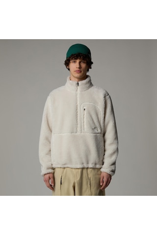 The North Face M Extreme Pile 2 Pullover Erkek Polar-29462 Beyaz