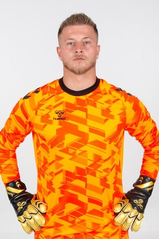 Hummel Line Kaleci Tek Üst Forma Neon Turuncu