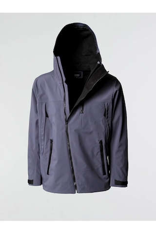 Isaora Asym Jacket Erkek Dark Grey Shell Jacket Isr7010-drg Gri
