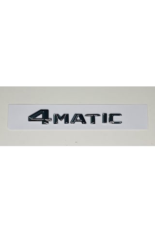 Mercedes Amg E C S Glc Gla Cla W204 W205 W212 2014 - 2022 4 Matıc Arka Bagaj Yazısı Krom